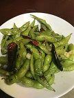 Spicy Garlic Edamame